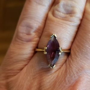 Amethyst and 14k G.E. Espo